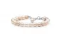 Preview: Modernes frisches Perlenarmband mehrfarbig rosa weiß Preview: Modernes frisches Perlenarmband mehrfarbig rosa weiß